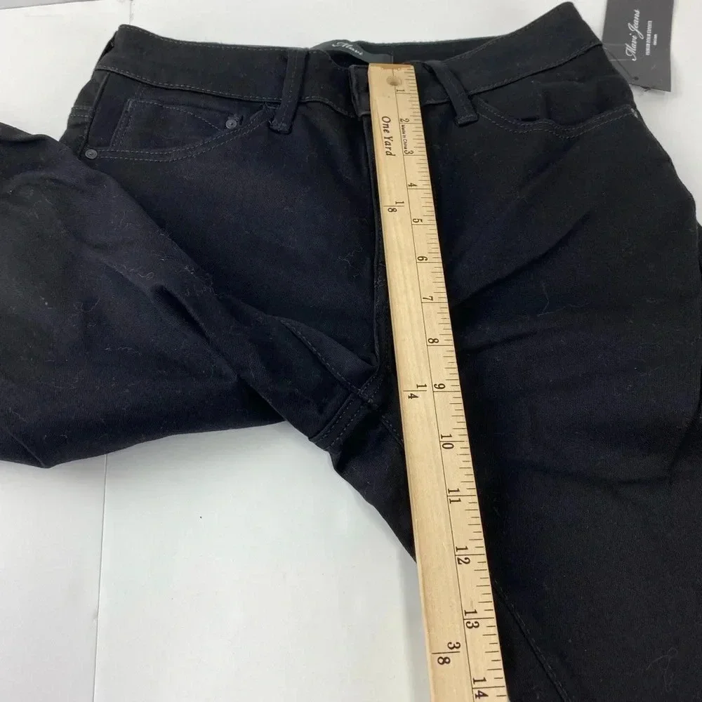 Mavi Womens Jeans Alissa High-Rise Super Skinny Black 24x28 NWT